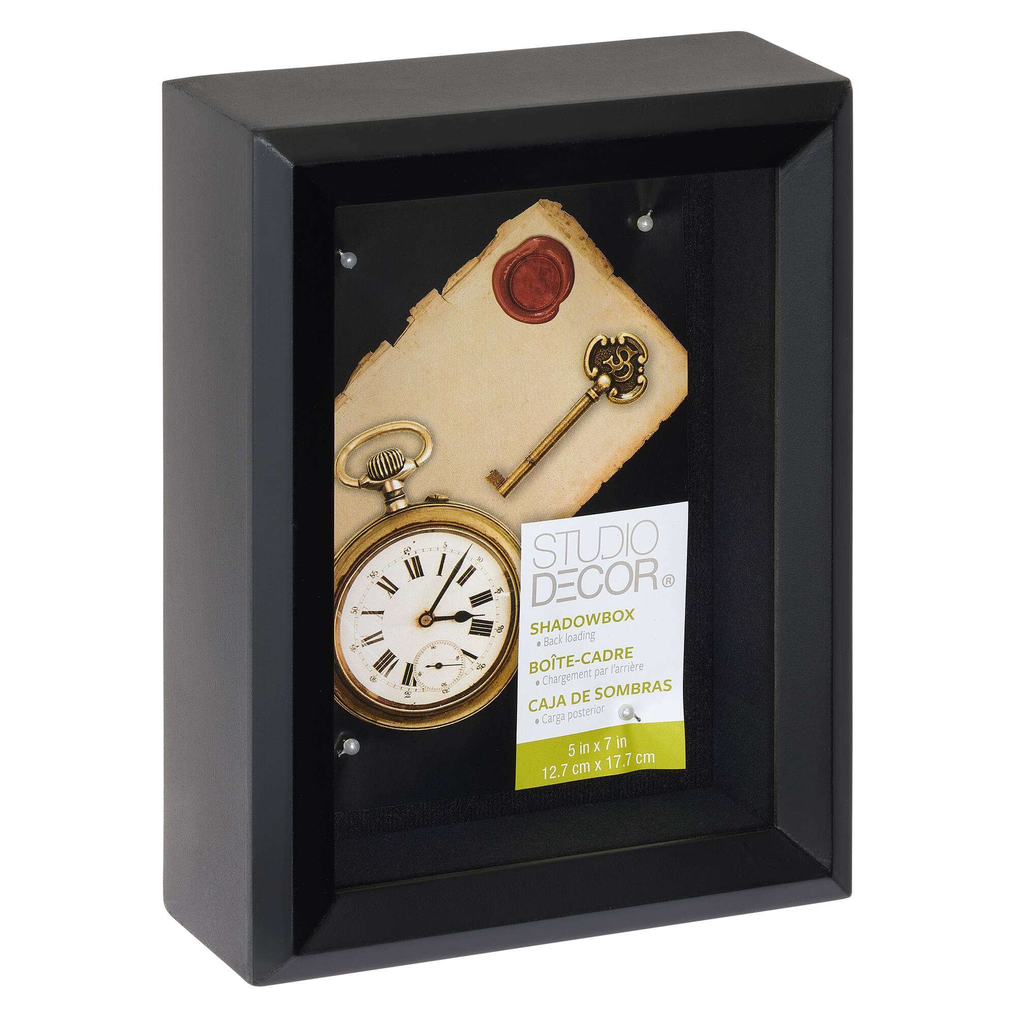 12 Pack: Black 5" x 7" Shadow Box by Studio Décor®